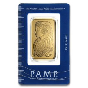 Pamp 1 oz gold bar