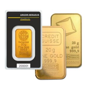 20 Gram gold bar