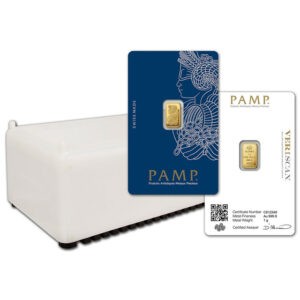 1 Gram Gold Bar Box (25 Pieces) - PAMP Suisse