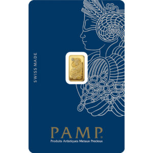 1 Gram Gold Bar Box (25 Pieces) - PAMP Suisse