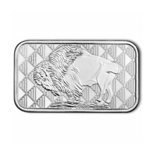 10 Oz Buffalo Silver Bar (Circulated) (Unsealed)