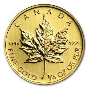 1/4 Oz Gold Maple Coin