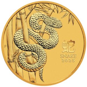 2025 1 oz Lunar Year of Snake Gold Coin(Inc. Capsule)