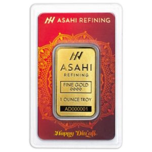 1 Oz Diwali Gold Bar - Asahi Refining