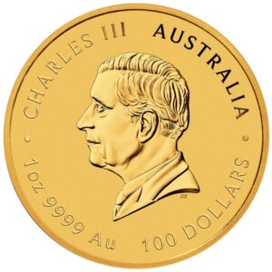 1 Oz lunar gold coin Australian