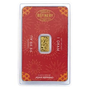 1 gram dragon gold bar