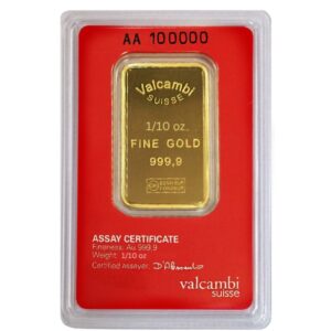 1/10 oz Scotiabank gold bar