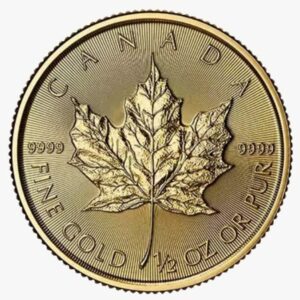 1 Oz maple leaf gold coin