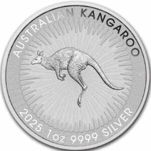 2025 1 Oz Silver Kangaroo Coin – Perth Mint