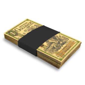 Utah 1 Goldback 1/1000 oz Aurum Gold Foil Note (24k) (Bundle 100 Pcs)